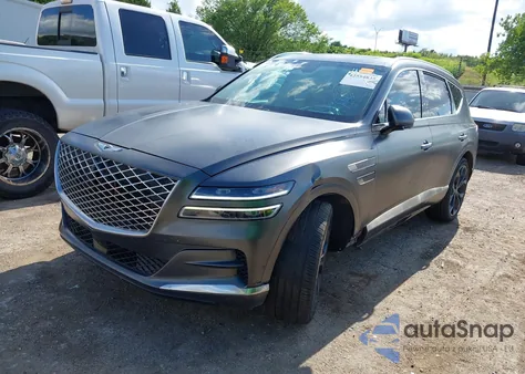 2022 Genesis Gv80 3.5T Awd Prestige Signature z USA, uszkodzony, nr VIN KMUHCESC8NU094592